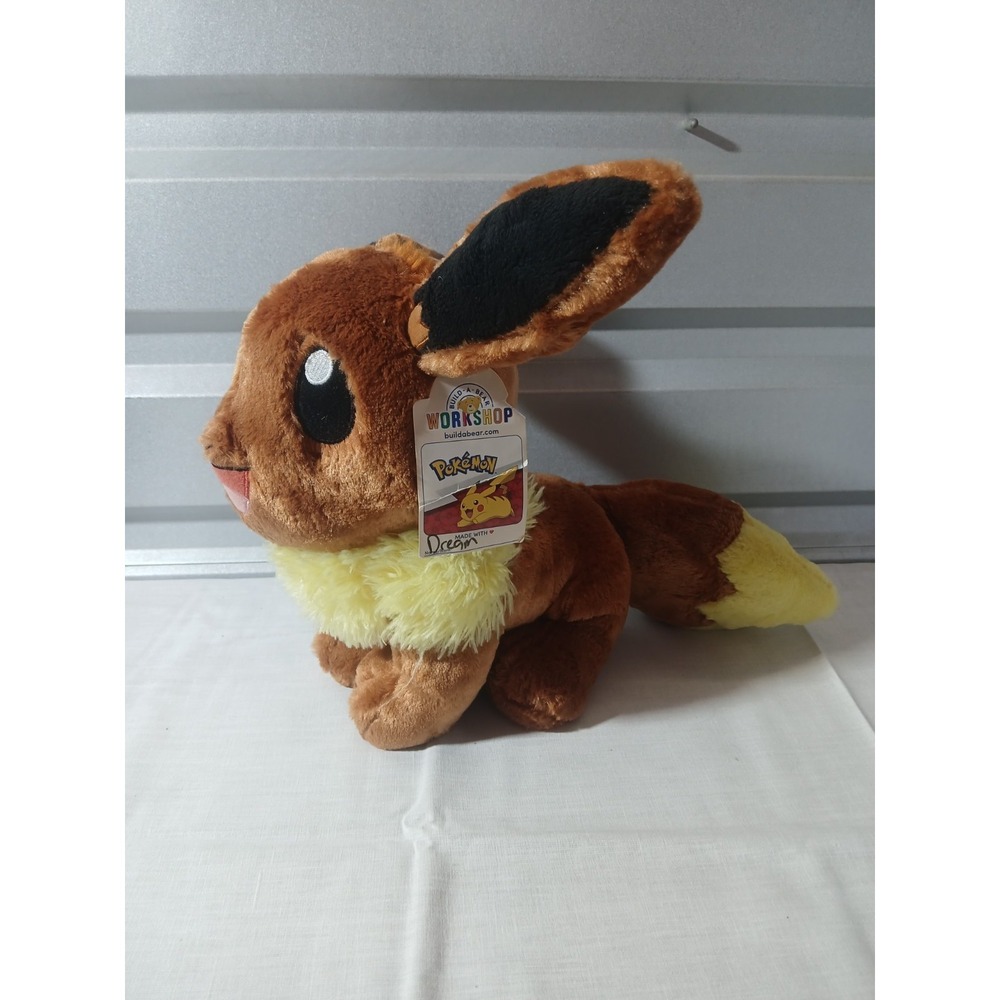 Build a Bear Pokémon Eevee 16" BABW BAB Plush 2021